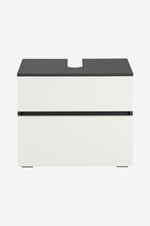 Loft24 - Skab til håndvask Wisla - Grå - Badeværelsesmøbler - Fra Homeroom