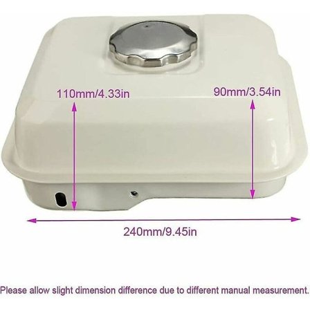 17510-ze1-030za Brændstoftank til Honda Gx200 Gx160 Gx140 Motor Udskiftning