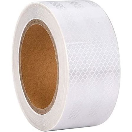 Hvit Refleks Tape 5cm*15m Vanntett Refleks Tape
