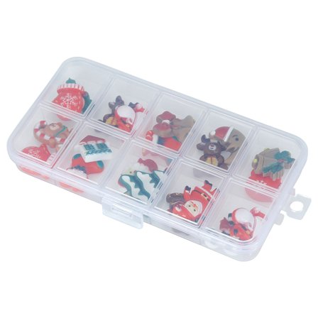 Självhäftande Julfigurer 20-pack