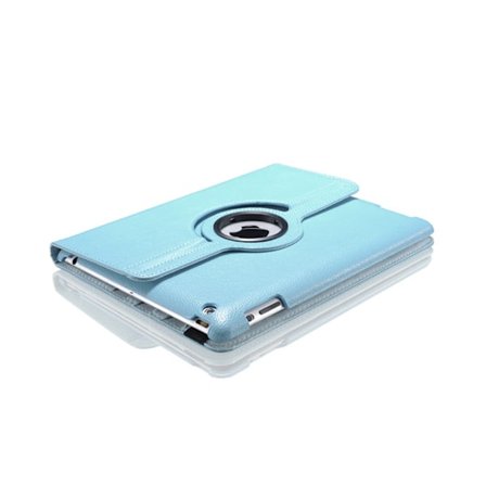 iPad Air 6 Fodral Skyddande Tablettfodral iPad 9.7-tums Rotera Läderfodral Pro11 Lychee Mönster 10.2