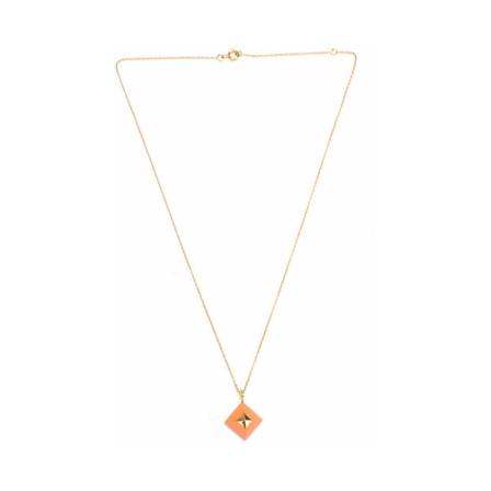 Hermès Vintage Pre-owned Necklace , Geel , Dames , Maat: ONE Size Vintage Sieraden