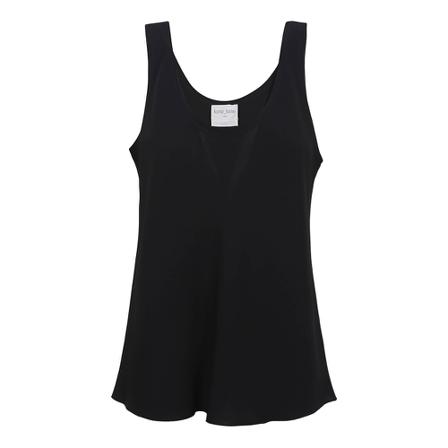 Forte Forte, Viscose TOP Czarny, Kobieta, Rozmiar: S