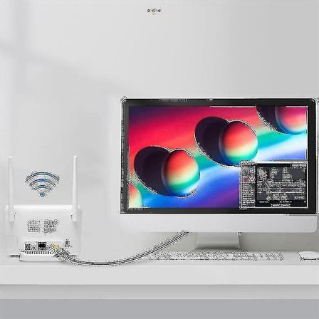 Universal Olåst 4g Lte Cpe Router Modem Simkortplats Eu-kontakt