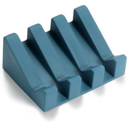 Silikon såpeskål med avløp for dusj Baderomsstenger Såpeholder, selvdrænerende vannfall tørkebrett, kjøkkenvask