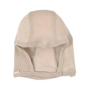 Kids - MarMar Copenhagen Ribbed Baby Hat Pepple 9 Months - Headwear - 9 months - Beige - Junge