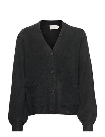Angelia Knit Cardigan Black Minus