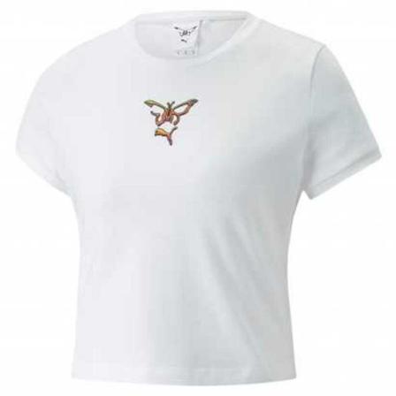 Puma Slim TEE Hvid, Dame T-shirts