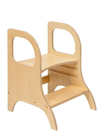 Ette Tete Adjustable Step Stool "Miimo" - Beige - 51X 40X 38CM