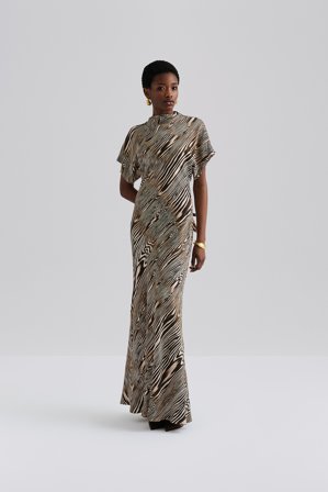 Malina - Alivia maxi dress - 32 - Moire