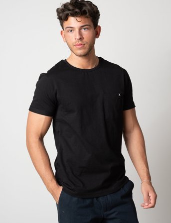 Clean Cut Copenhagen Kolding Organic Tee S/S - Black - S