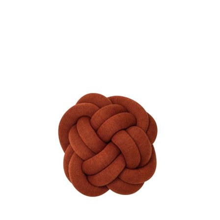 Design House Stockholm Knot Cushion Kuddar Orange 30x30x15
