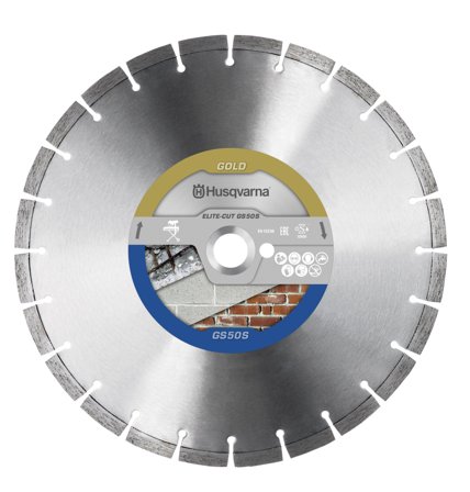 Husqvarna ELITE-CUT GS50 Diamantblad 350 x 25,4 mm, Maskintilbehør & forbruk