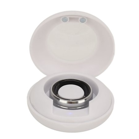 Smart Ring Silver IP68 Vattentät Stegräknare Sömn Fitness Övervakning Fjärrkontroll Fotografering Smart Hälsospårare Ring Nr 9