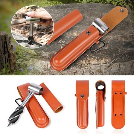 Utomhus handspiral borr träbearbetning överlevnadsverktyg 1st