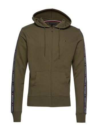 Hoody Ls Hwk Hoodie Trøje Grøn Tommy Hilfiger