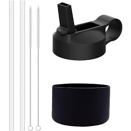 Sugerrør og lokk for Hydro Flask Wide Mouth og andre merker av isolerte vannflasker