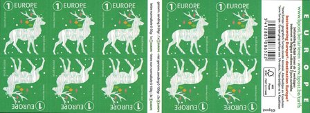 Belgien - Julehæfte - Grøn