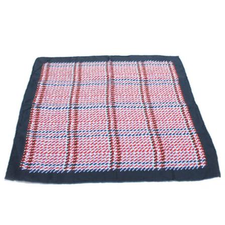 Dior Vintage, Pre-owned Scarf Blauw, Dames, Maat:ONE Size,Cotton,multicolor