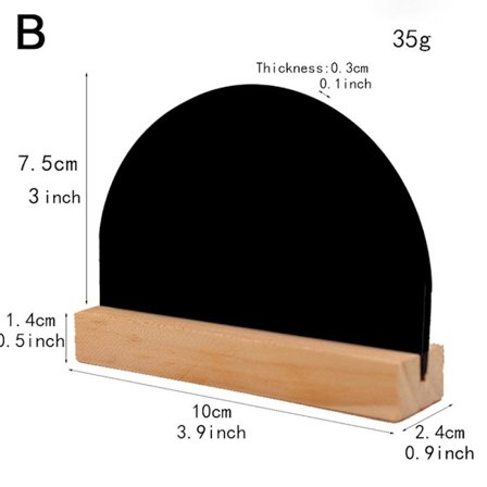 Mini Blackboard meddelandeskylt B B