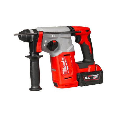 Milwaukee M18 BLH-502X Borhammer med batteri og lader, Maskiner