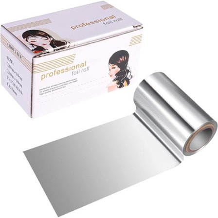 Fuyamp 1-pack 15 m Silver Hårfolie (12 cm)