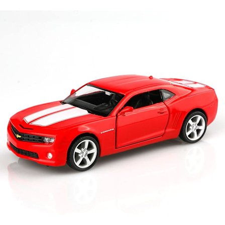 1/36 Skalmodell 2010 Chevy Camaro Diecast, Dragbil Leksaksbilar, Bilar Presenter till Pojkar Flickor
