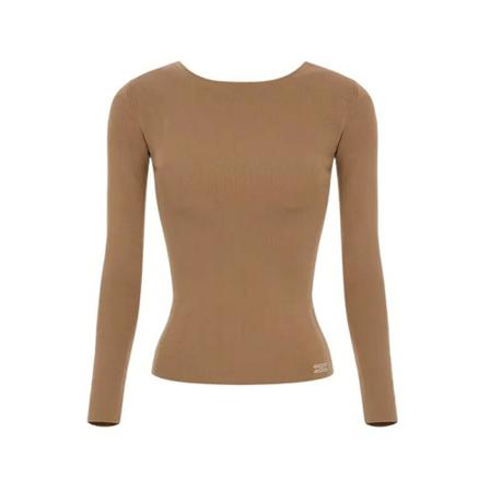 Elisabetta Franchi T-Shirts Brun, Dame