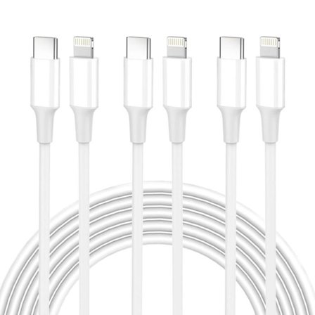 Kabel Everdigi 3-pack USB C till Lightnng-kabel 1m