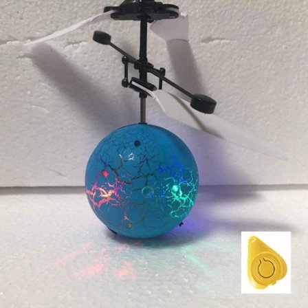 Infrarød sensorball Induksjonsleke BLÅ blå[XJ]