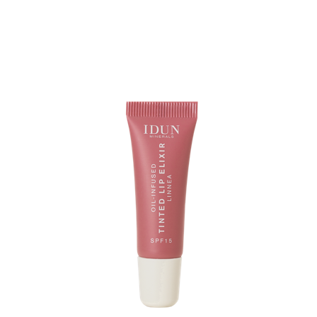 IDUN Minerals Oil-Infused Tinted Lip Elixir farget leppeolje Linnea 8 ml