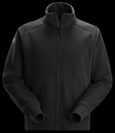 Snickers Workwear 2874-0404 Tröja svart, helzip Svart, Kläder