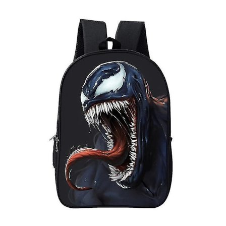 Venom Personlighed Rygsæk Venom Grundskole Og Gymnasieelever Rygsæk 16 Tommer Stil 1