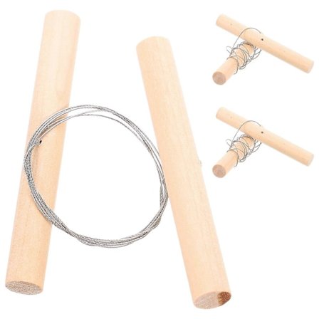 3 kpl Manuaaliset saven leikkurit Käytännölliset teräslankaleikkurit Käytännölliset keramiikan muotoilutyökalut