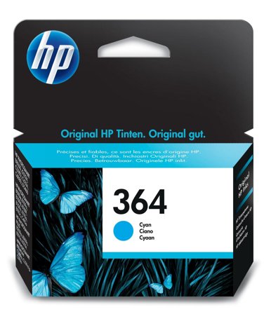 HP 364 - cyan - original - blekkpatron