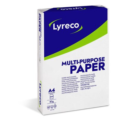 LYRECO Kopieringspapper Multi A4 80g ohålat 500/fp - Lyreco - Kontorspapper - Kopieringspapper - A4 Ohålat