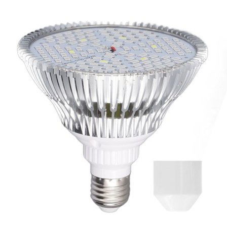 LED Växtlampa E27 Fullspektrum 80W 120 LED Låg Energiförbrukning Låg Värme 85-265V