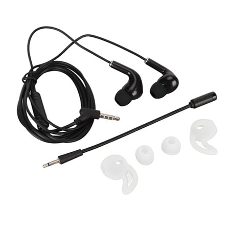Trådbundna spelhörlurar 3,5 mm plugg brusreducerande stereo justerbar mikrofon spelhörlurar för PS4 för Xbox One PC bärbar dator