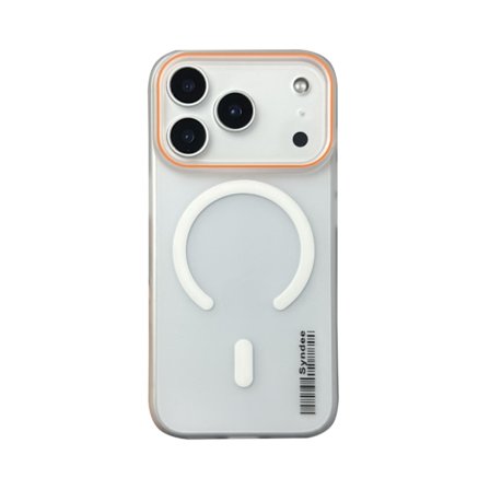 Cover til iPhone 17, frostet materiale, kompatibelt med Magsafe