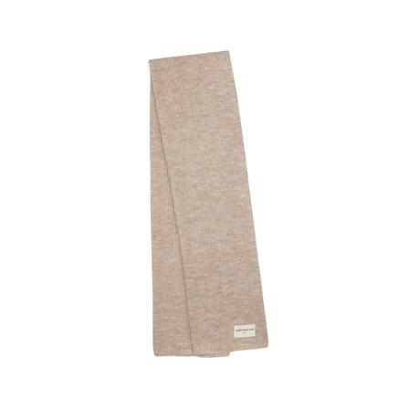 Moshi Moshi Mind, Globe Rib Scarf Beige, Dames, Maat:ONE Size