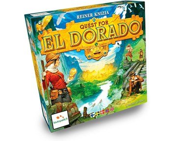 Lautapelit Quest for El Dorado (Nordic+Eng) - Quest for El Dorado – Jakten på den gyllene staden
