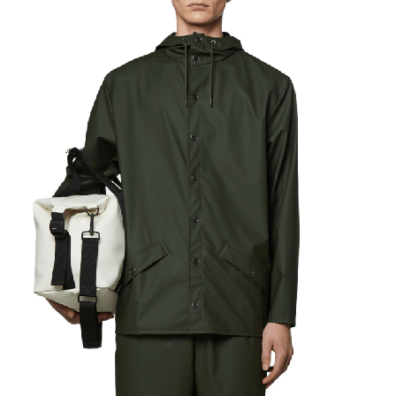 Rains Jacket Accessoarer Herr Grön XL