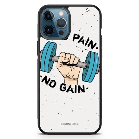 Bjornberry Hårdskal iPhone 12 Pro - No Pain No Gain