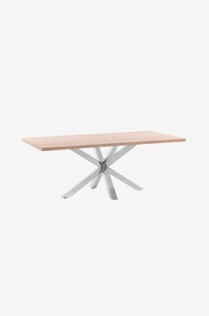 Kave Home - Spisebord Argo, 78x160 cm - Flerfarget - Spisebord - Fra Homeroom