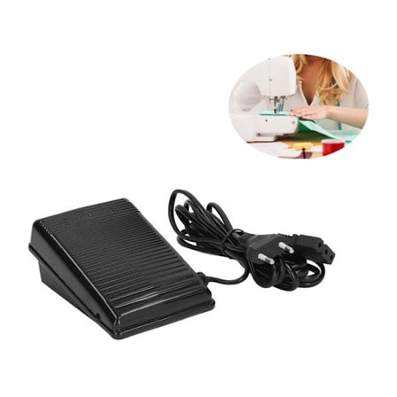 220 V:n ompelukoneen jalkasäädin virtajohdolla (EU-pistoke)