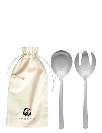 Kay Bojesen Salatsæt, 2 Dele - Silver - ONE SIZE