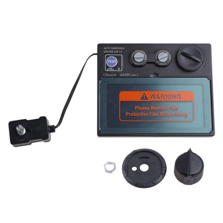 Slitesterk sveisehjelm-erstatningslinse forhindrer sveiseslag fra å sprutte