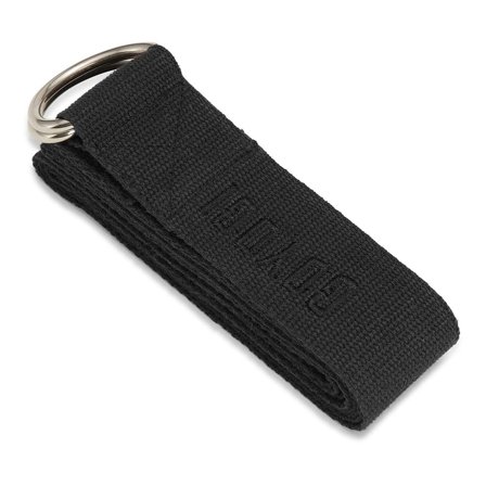 GOYOGI Organic Cotton Yoga Strap Black, Sport & Velvære, Yogaudstyr, Yogamåtter