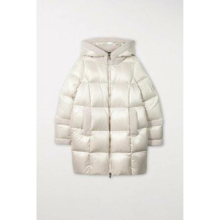 Luisa Cerano, Down Jackets Beige, Dames, Maat:M