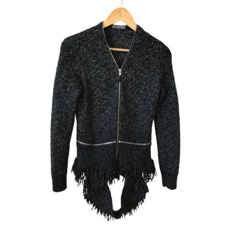 Alexander McQueen Pre-owned Pre-ownedStofovertj Sort, Dame Vintage Jakker
